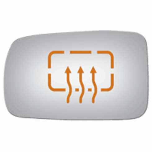 Plymouth Grand Voyager 1991 1992 1993 1994 Driver Left  Side Mirror Glass Heated