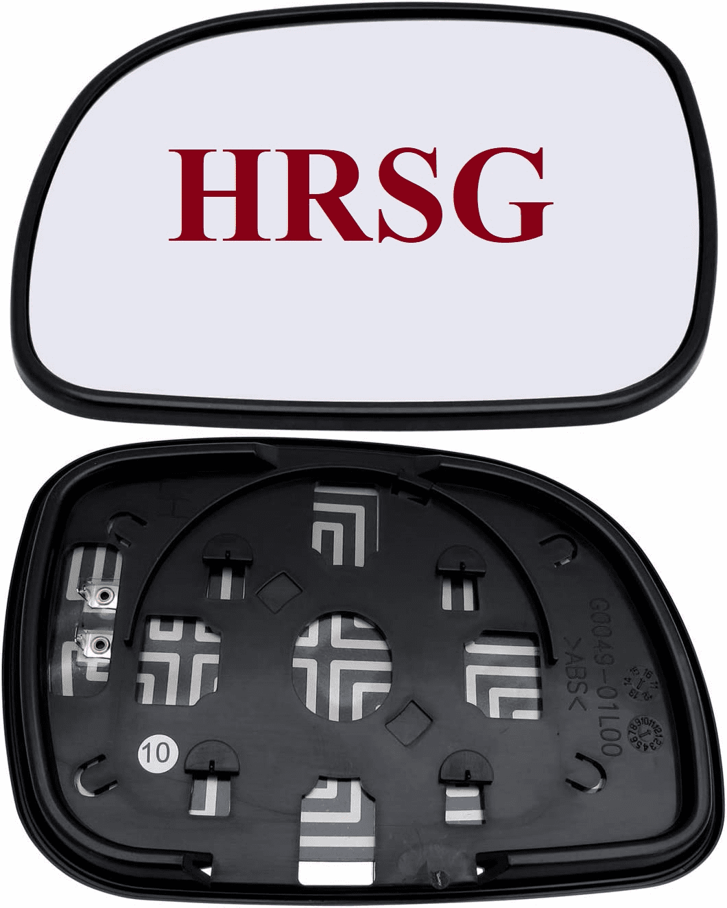 Plymouth Voyager 1999 2000 Driver Left Side Mirror Glass Heated Clip-On