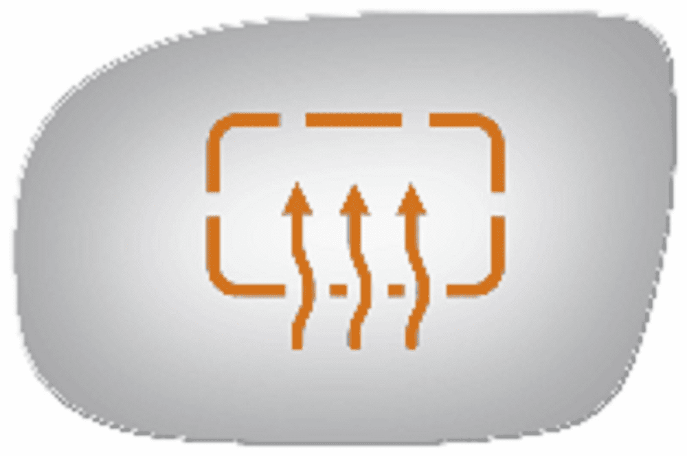 Pontiac Montana 1999 2000 2001 2002 Driver Side Left Mirror Glass Heated