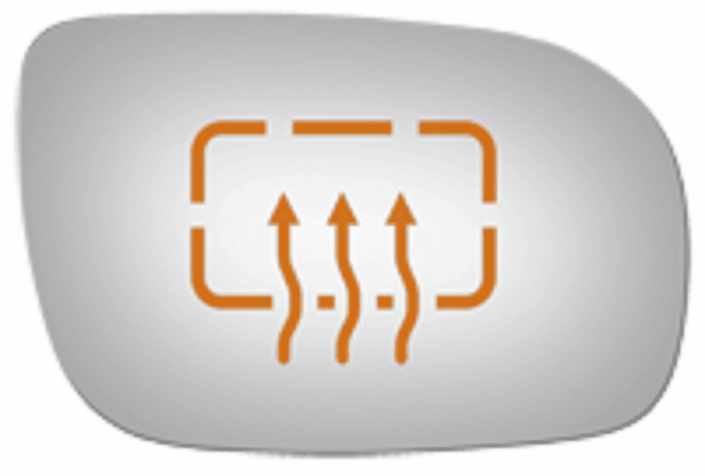 Pontiac Montana 1999 2000 2001 2002 Passenger Side Right Mirror Glass Heated