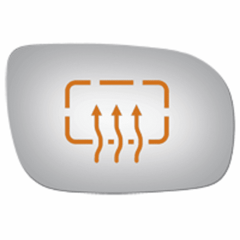 Pontiac Trans Sport 1999 Passenger Right Side Mirror Glass Heated