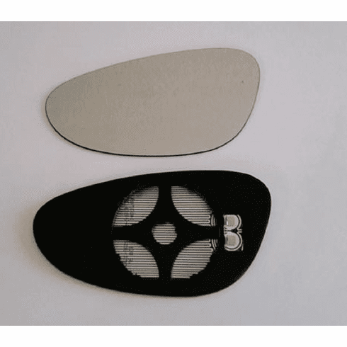 Porsche 911 2000 Driver Side Heated Mirror Glass Clip-On 