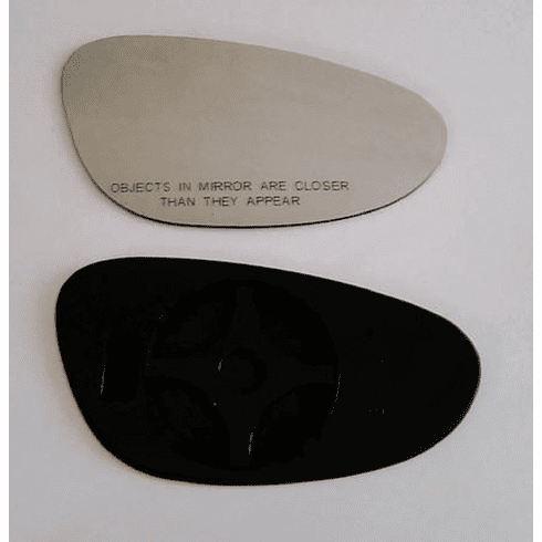 Porsche 911 2000 Passenger Side Mirror Glass Clip-On