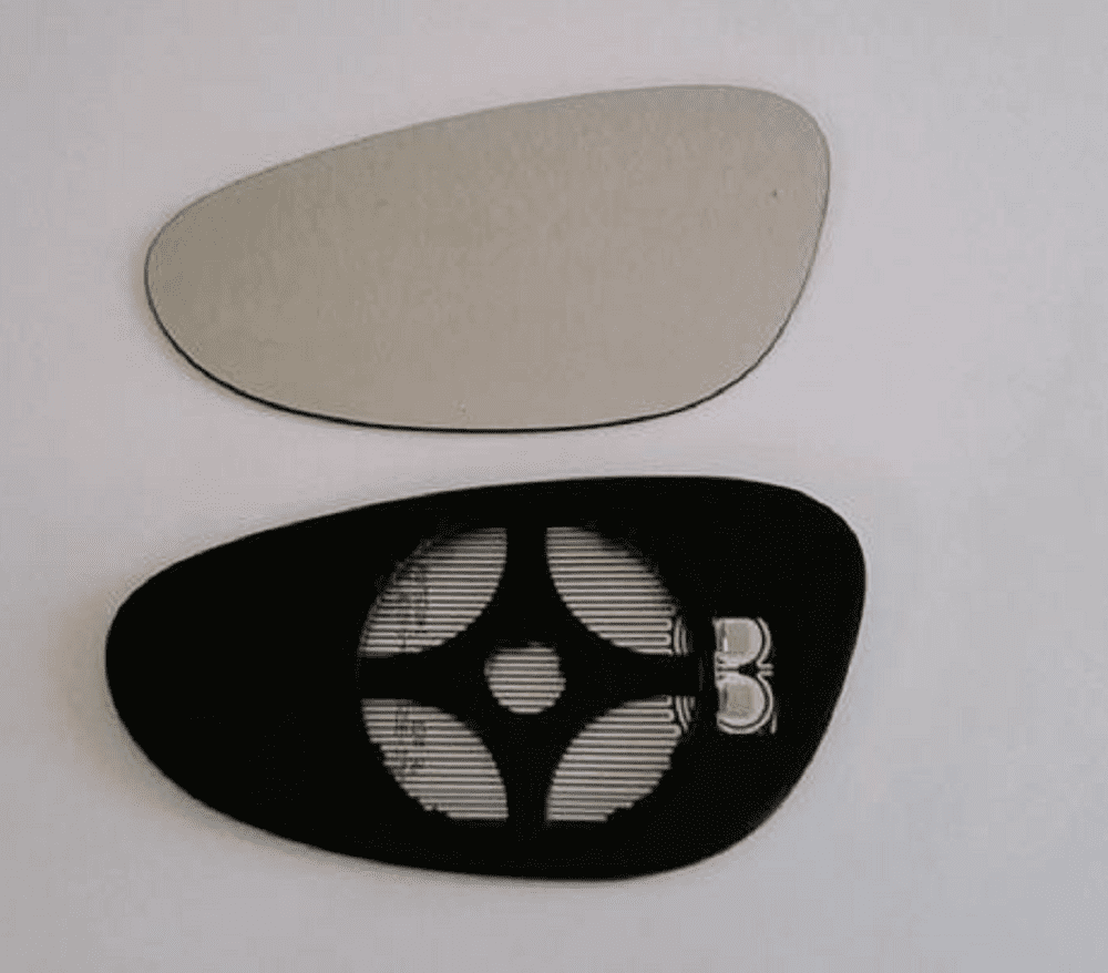 Porsche 911 2003 Driver Side Heated Mirror Glass Clip-On 