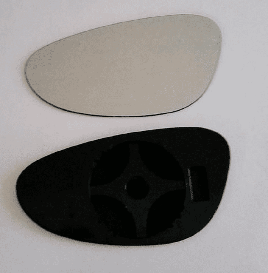 Porsche 911 2003 Driver Side Mirror Glass Clip-On