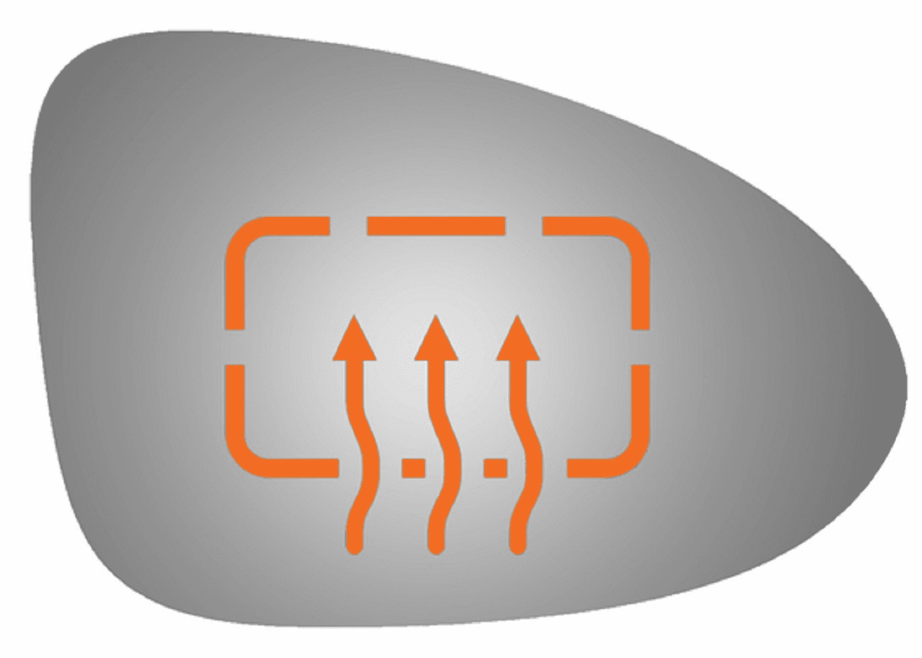 Porsche Macan 2016 Passenger Side Mirror Glass Heated