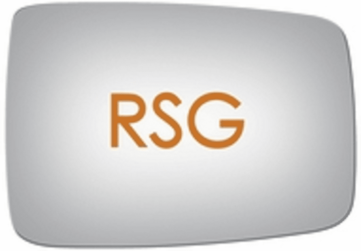 RAM 1500 2012 Passenger Right Side Mirror Glass