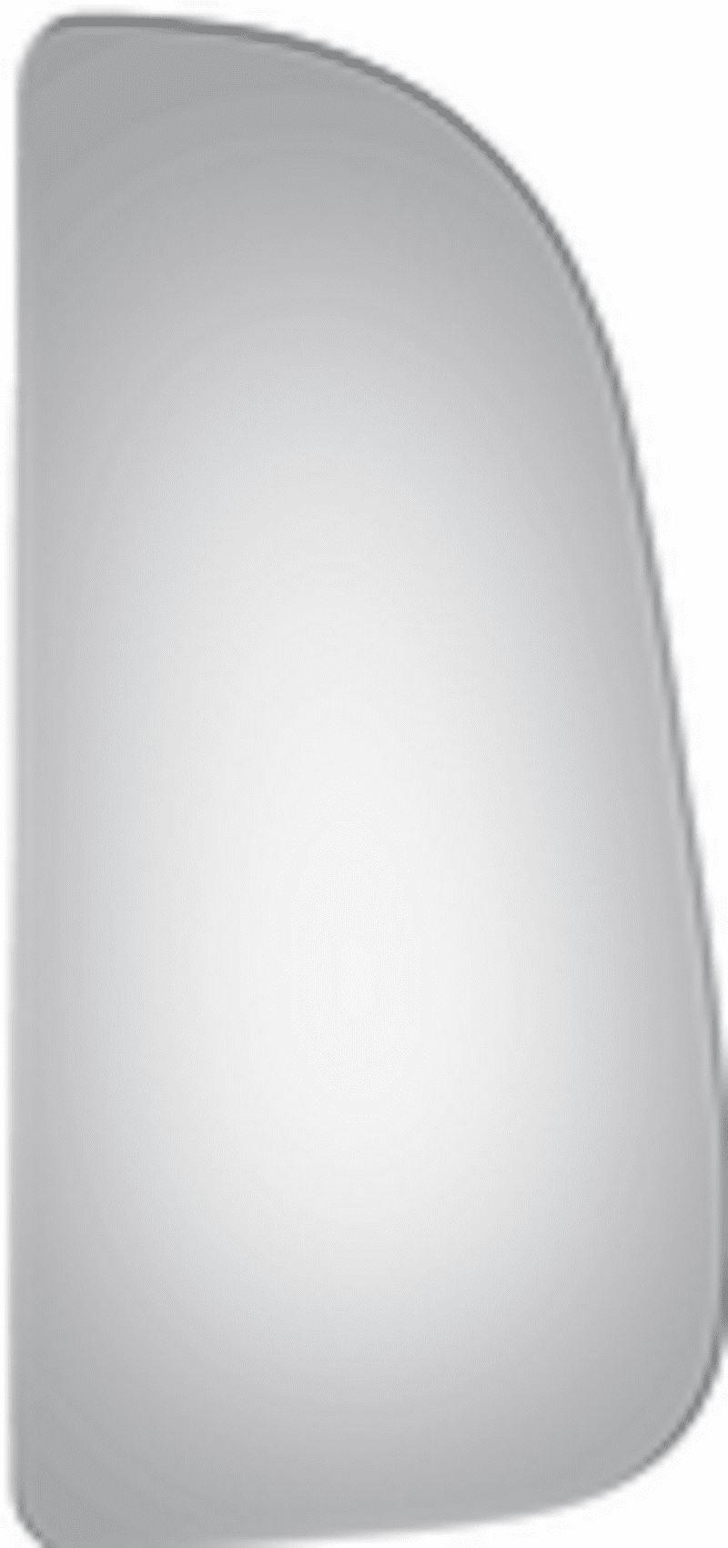 RAM 1500 2013 Passenger Right Side Mirror Glass