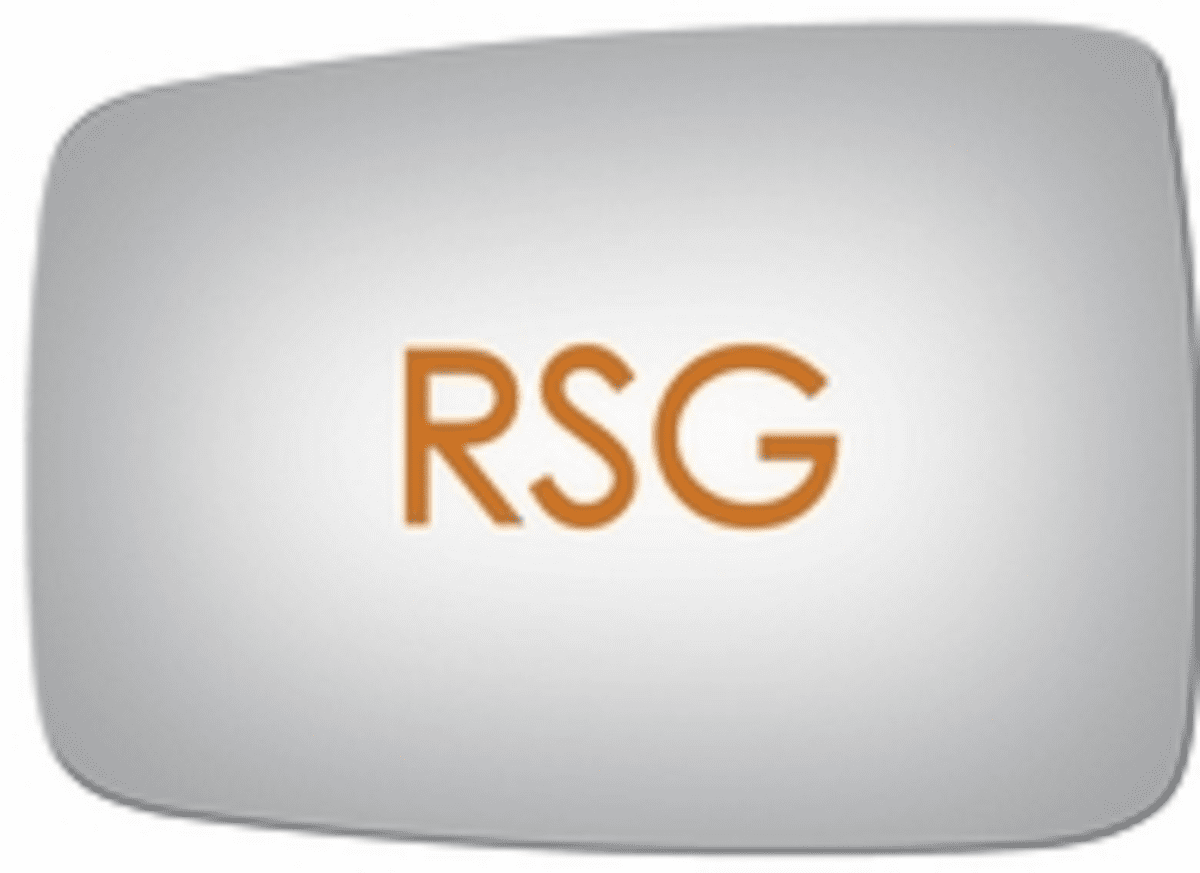 RAM 1500 2015 Driver Left Side Mirror Glass