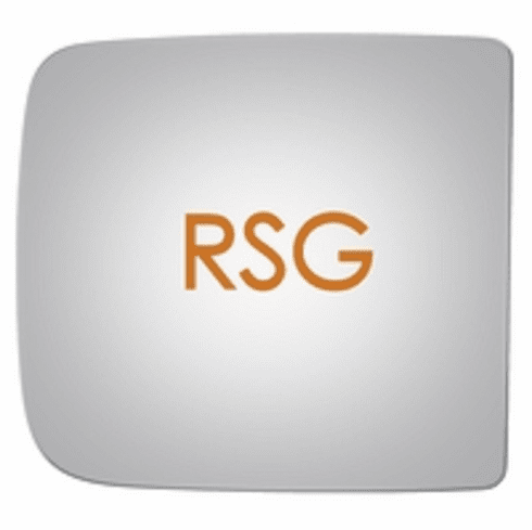 RAM 1500 2016 Passenger Right Side Mirror Glass