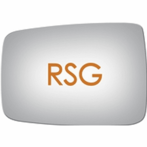 RAM 1500 2017 Driver Left Side Mirror Glass