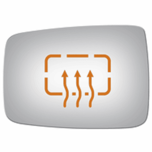 RAM 1500 2017 Driver Left Side Mirror Glass Heated