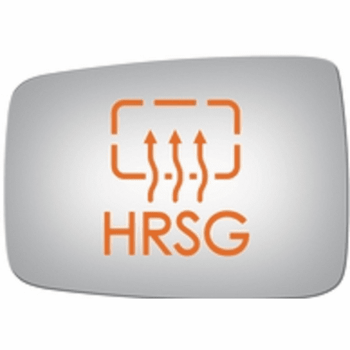 RAM 1500 2017 Driver Left Side Mirror Glass Heated