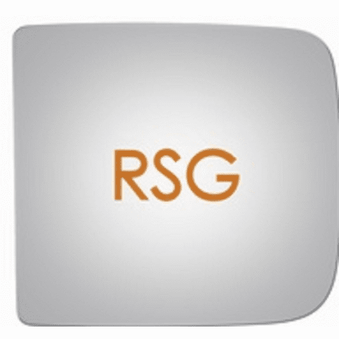 RAM 1500 2018 Driver left Side Mirror Glass