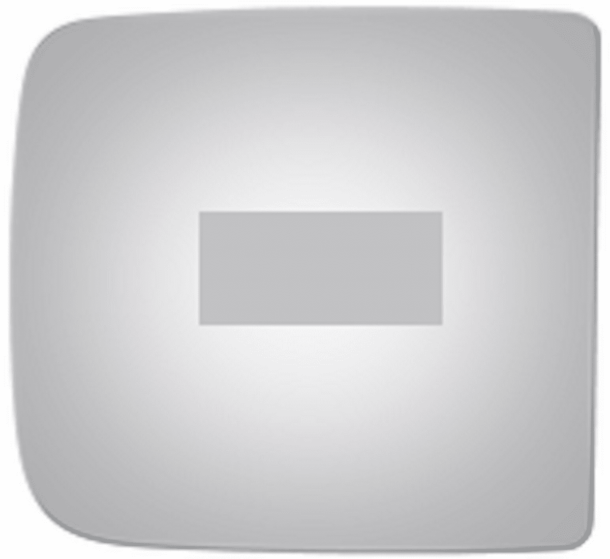 RAM 2500 2013 Passenger Right Side Mirror Glass