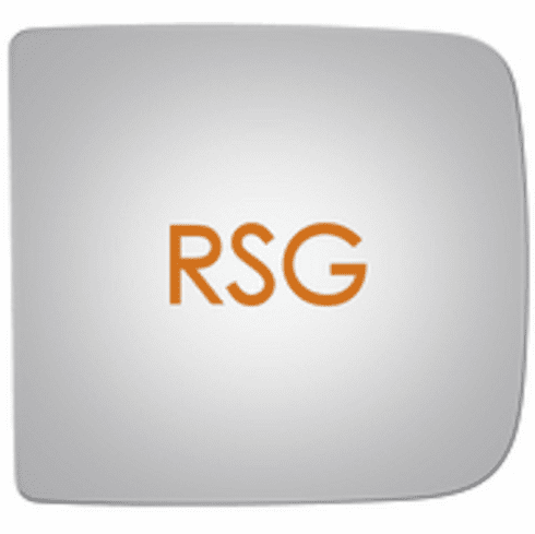  RAM 2500 2015 Driver Left Side Mirror Glass