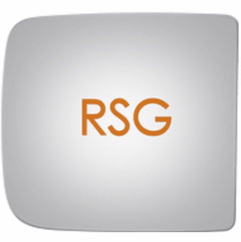 RAM 2500 2015 Passenger Right Side Mirror Glass