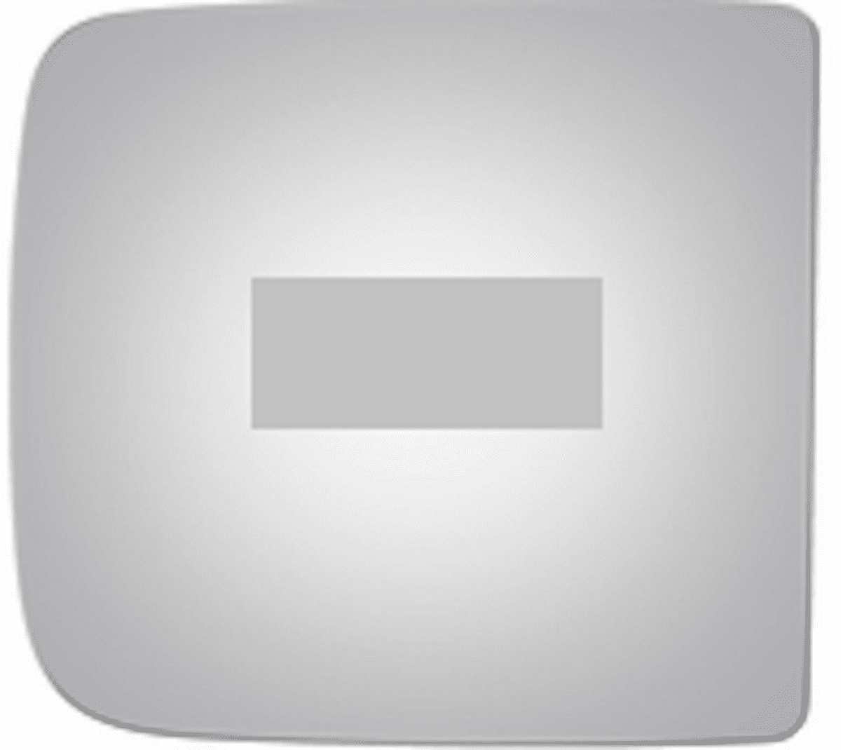 RAM 2500 2016 Passenger Right Side Mirror Glass