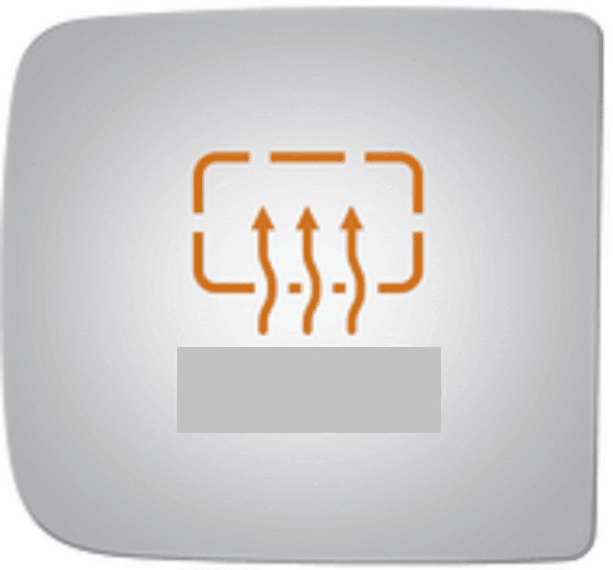 RAM 2500 2016 Passenger Right Side Mirror Glass Heated