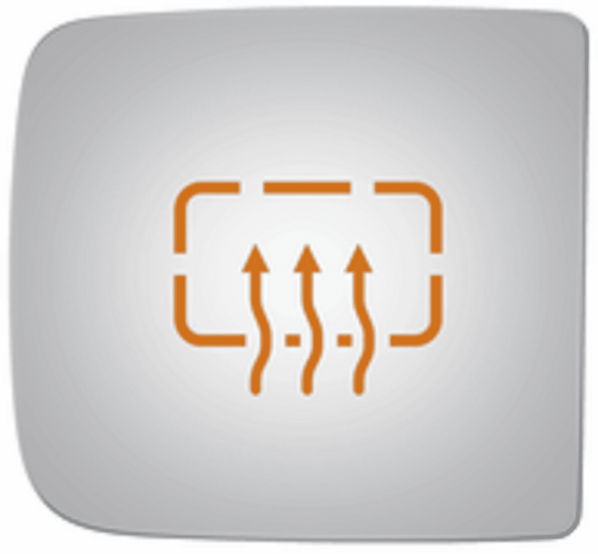 RAM 2500 2017 Passenger Right Side Heated Mirror Glass