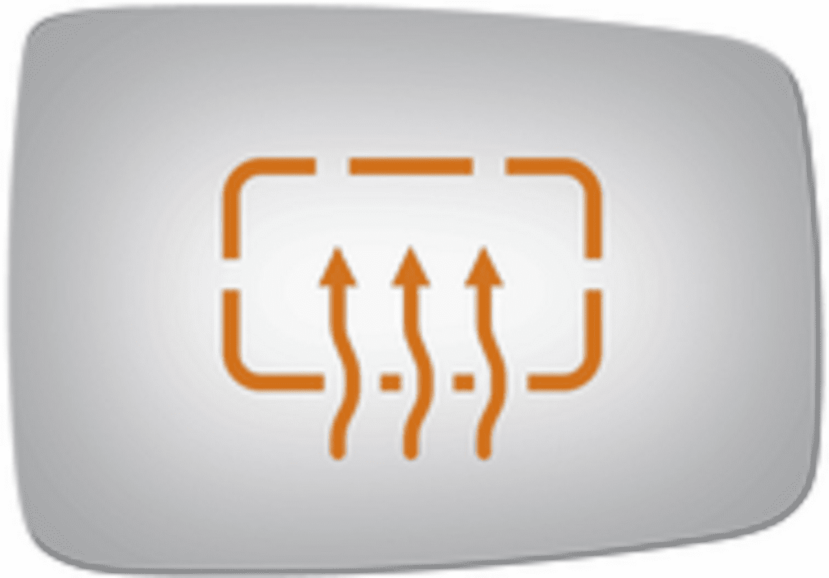 RAM 2500 2018  Passenger Right Side Heated Mirror Glass