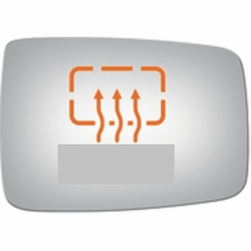 RAM 2500 2018 Passenger Right Side Mirror Glass Heated