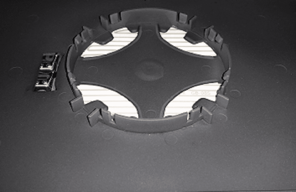 Ram 3500 2012 Passenger Side Heated Mirror Glass Clip-On