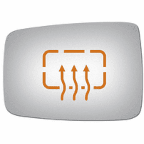 RAM 3500 2017 Mirror Glass Driver Left Side Heated