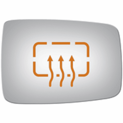 RAM 3500 2017 Mirror Glass Passenger Right Side Heated