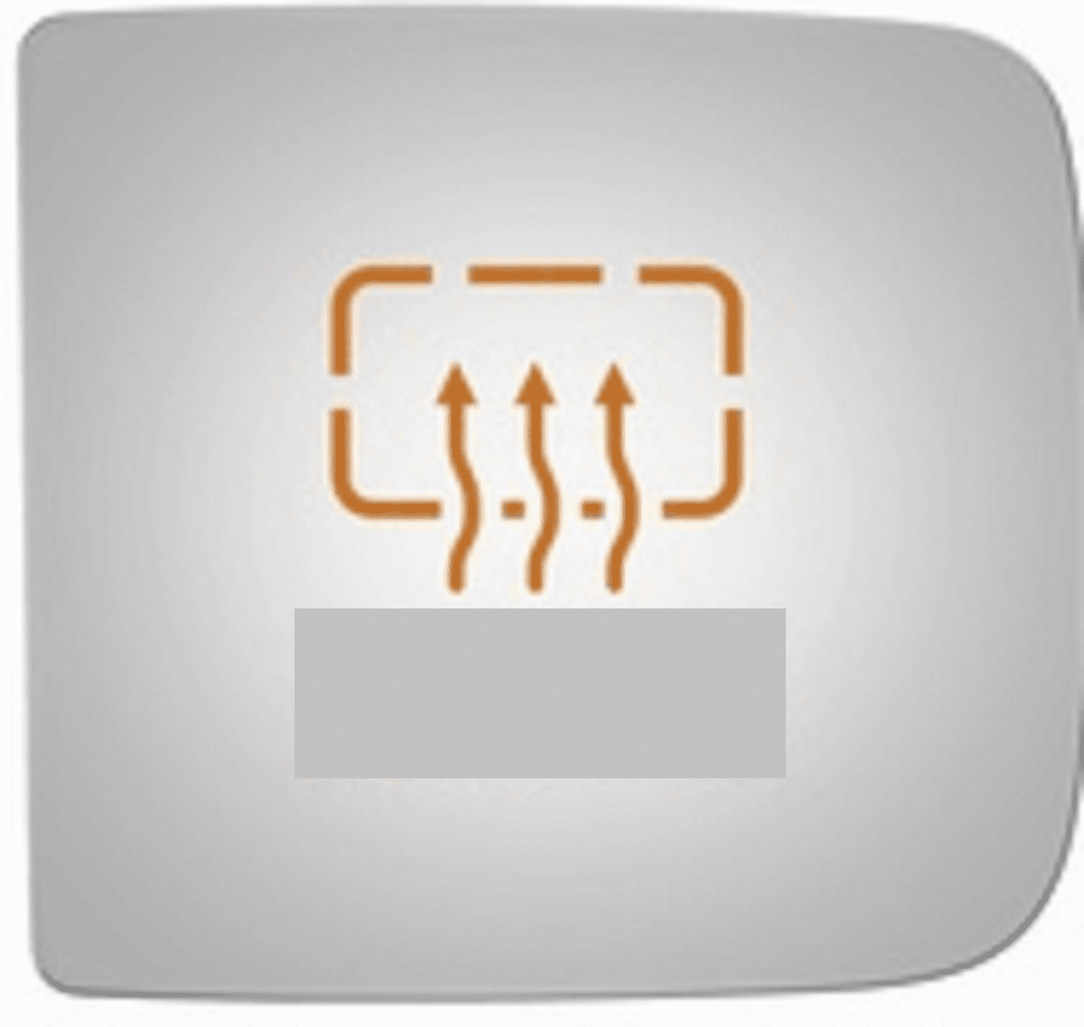 RAM 3500 2018 Driver Left Side Mirror Glass Heated