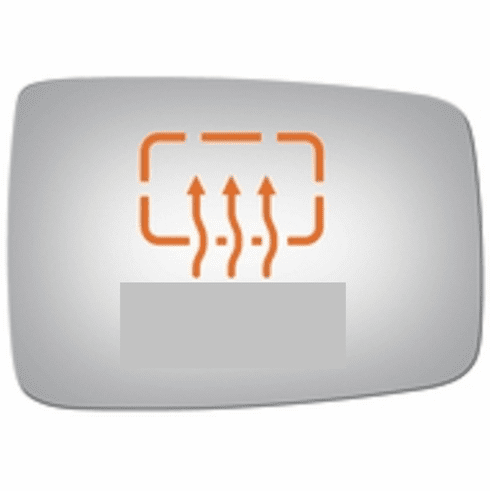 RAM 3500 2018 Passenger Right Side Mirror Glass Heated