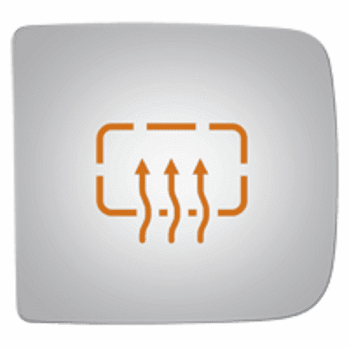 Ram 4500 2013 Driver Side Heated Mirror Glass