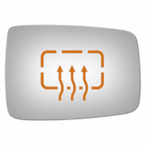 Ram 4500 2013 Passenger Side Heated Mirror Glass