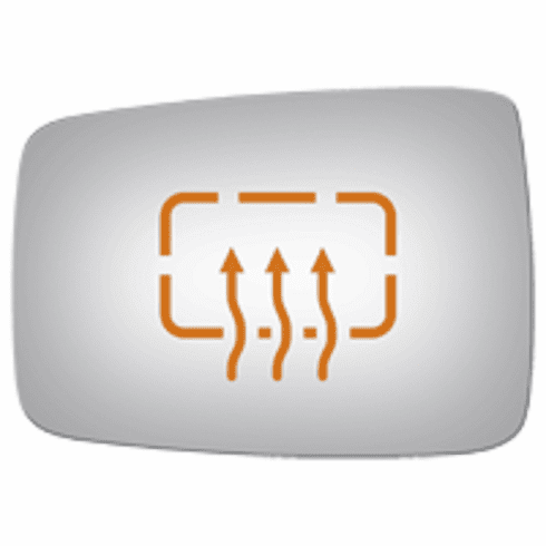 Ram 4500 2014 Driver Side Heated Mirror Glass