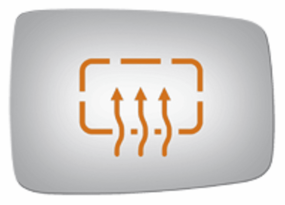 Ram 4500 2014 Passenger Side Heated Mirror Glass