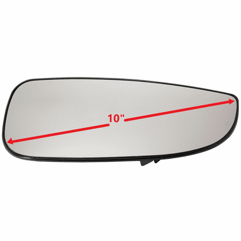 Ram Promaster Passenger Side Heated Mirror Glass W/Backing Plate 14-21