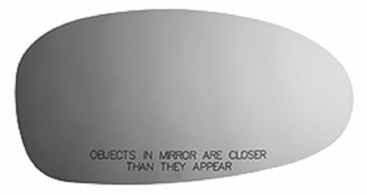 Saturn SC1 1996 1997 1998 1999 2000 2001 2002 Right Passenger Side Mirror Glass