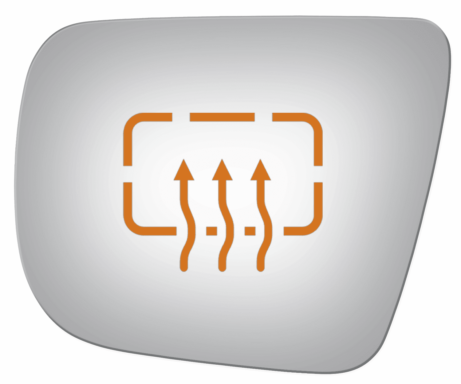 Subaru Forester 2006 Driver Side Heated Mirror Glass