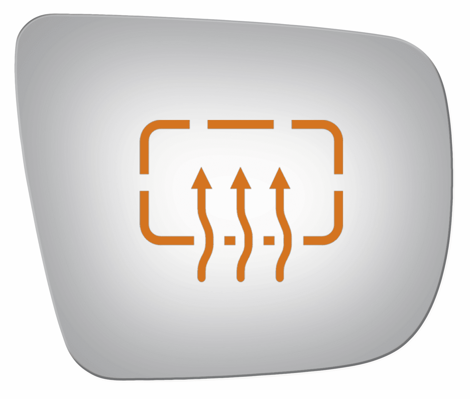 Subaru Forester 2006 Passenger Side Heated Mirror Glass