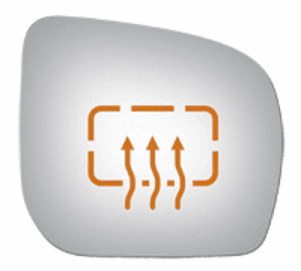 Subaru Forester 2010 Passenger Side Heated Mirror Glass 