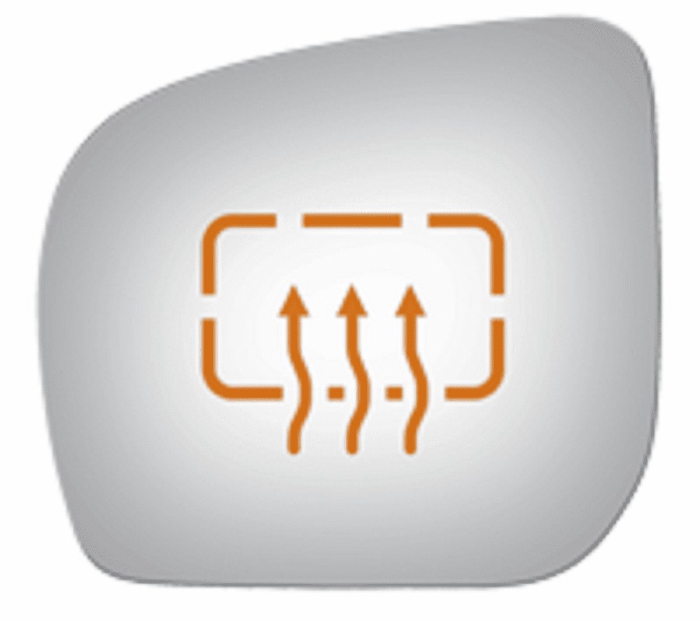 Subaru Forester 2012 Driver Side Heated Mirror Glass 