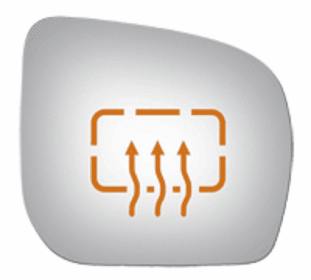 Subaru Forester 2012 Passenger Side Heated Mirror Glass