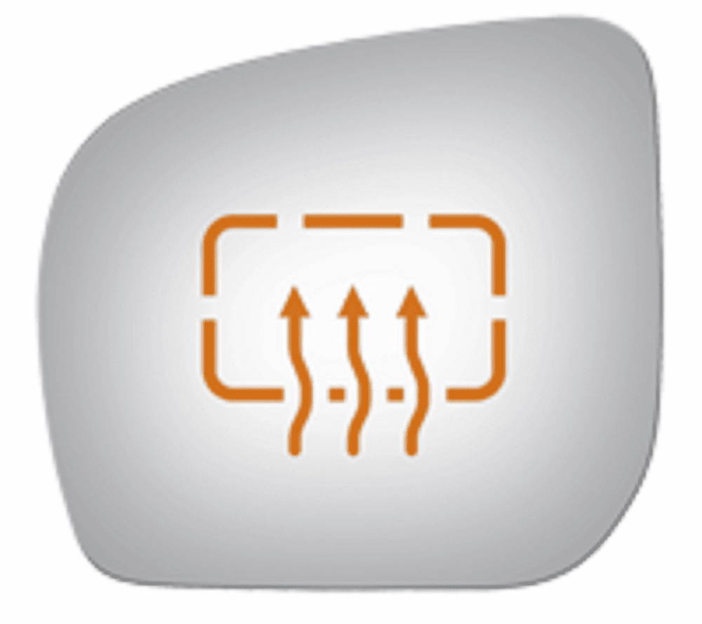 Subaru Forester 2013 Driver Side Heated Mirror Glass 