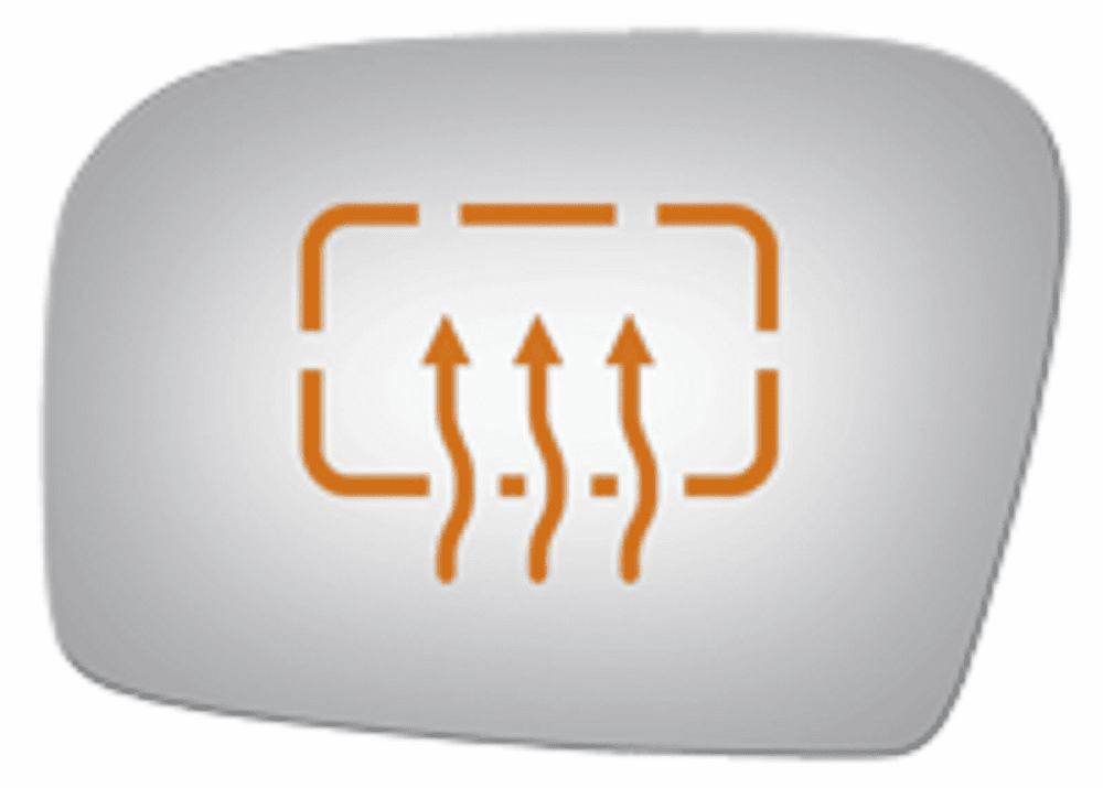 Subaru Impreza 2010 Driver Side Mirror Glass Heated 