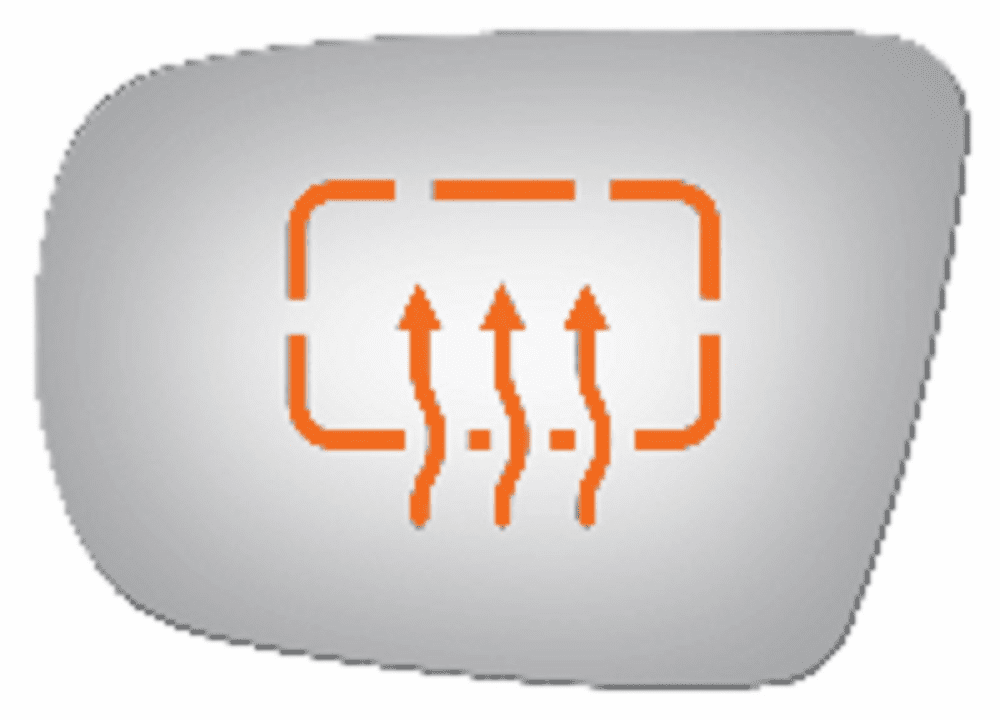 Subaru Legacy 2005 Driver Side Heated Mirror Glass 