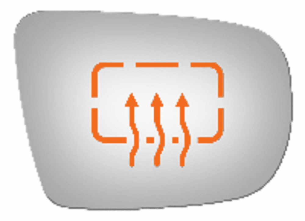 Subaru Legacy 2005 Passenger Side Heated Mirror Glass 