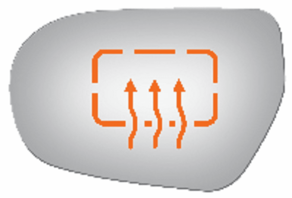 Subaru Legacy 2008 Driver Side Heated Mirror Glass 