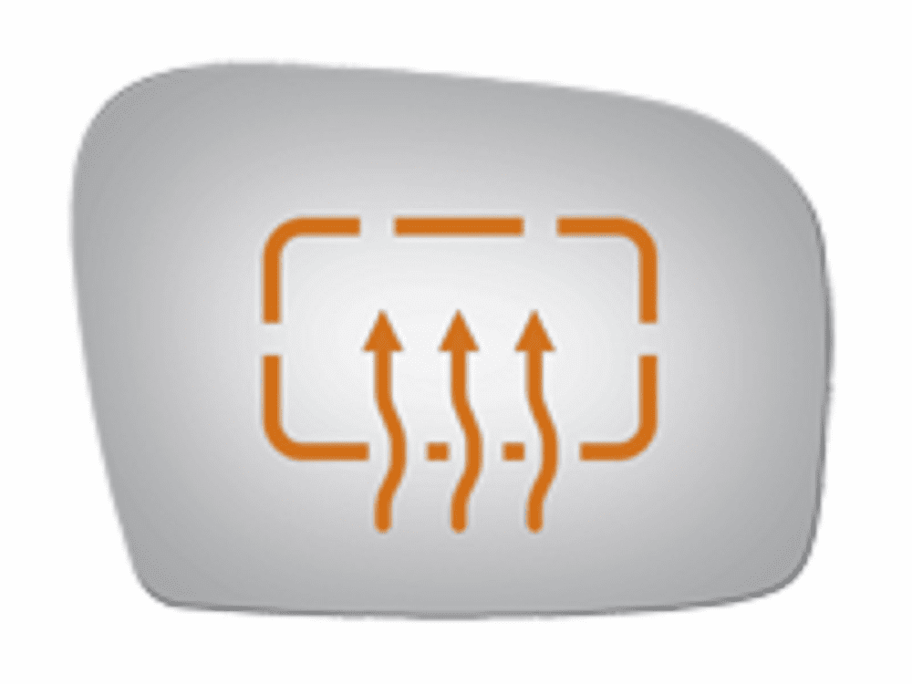 Subaru Legacy 2009 Passenger Side Heated Mirror Glass 