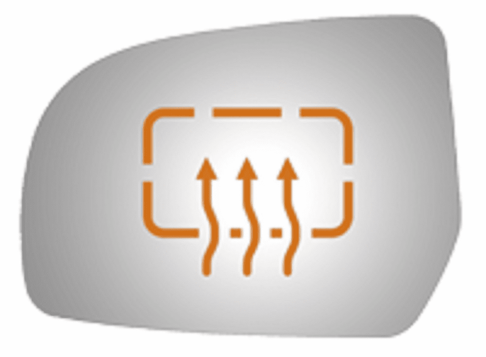 Subaru Legacy 2011 Driver Side Heated Mirror Glass 