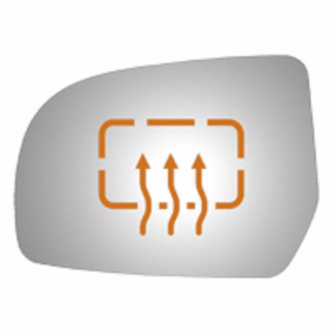 Subaru Legacy 2014 Driver Side Heated Mirror Glass 